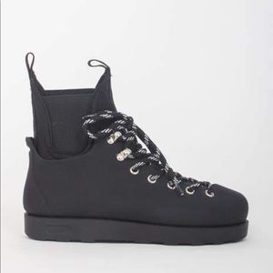 New Jeffrey Campbell Barometer Lace Up Rain Boot
